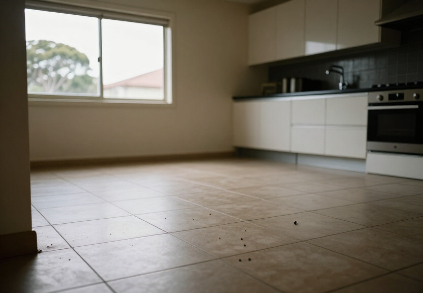 Kitchen in Bonnet Bay free of cockroaches after treatment